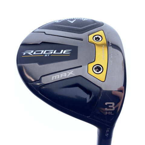 Used Callaway Rogue ST MAX 3  HL Fairway Wood / 16.5 Degrees / Regular Flex