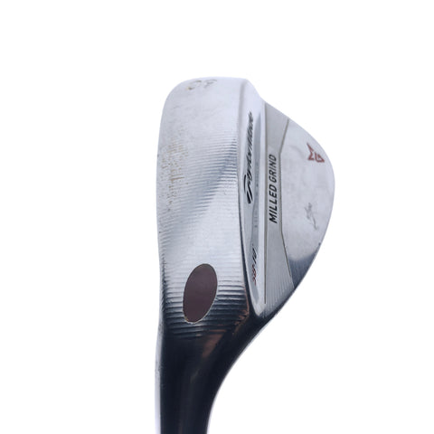 Used TaylorMade Milled Grind Satin Chrome Lob Wedge / 60.0 Deg / Wedge Flex / LH