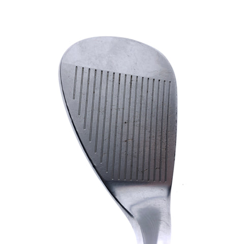 Used TaylorMade Milled Grind Satin Chrome Lob Wedge / 60.0 Deg / Wedge Flex / LH