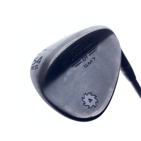 Used Titleist Vokey SM7 Jet Black Sand Wedge / 54.0 Degrees / Wedge Flex