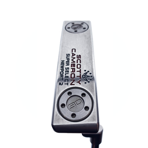 Used Scotty Cameron Super Select Newport 2 Putter / 35.0 Inches