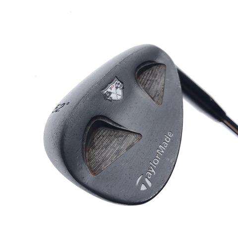 Used TaylorMade Rac TP Z Groove Black Gap Wedge / 52.0 Degrees / Wedge Flex