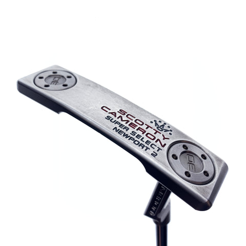 Used Scotty Cameron Super Select Newport 2 Putter / 35.0 Inches
