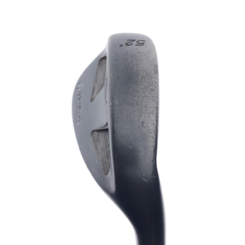 Used TaylorMade Rac TP Z Groove Black Gap Wedge / 52.0 Degrees / Wedge Flex