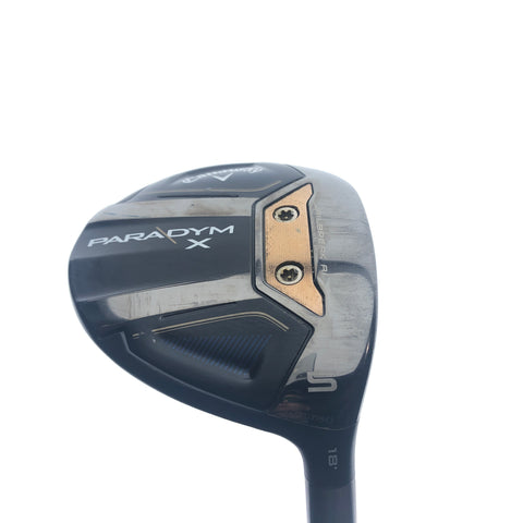 Used Callaway Paradym X 5 Fairway Wood / 18.0 Degrees / Stiff Flex