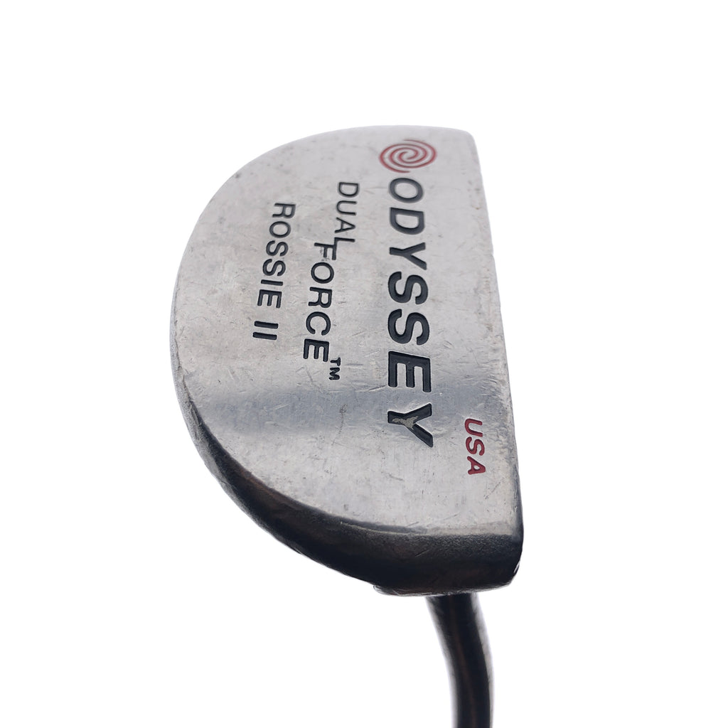 Used Odyssey Dual Force Rossie 2 Putter / 35.0 Inches