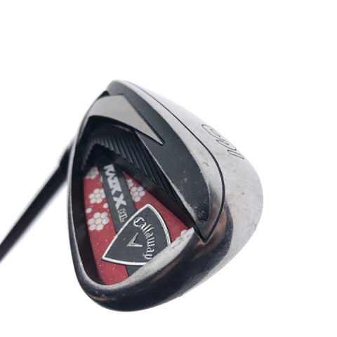 Used Callaway Razr X HL 9 Iron / 40.0 Degrees / Ladies Flex / Left-Handed