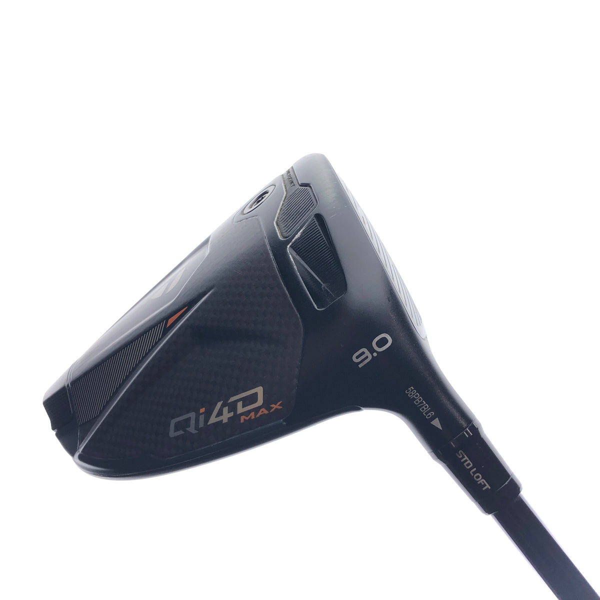 Used TaylorMade Qi4D Max Driver / 9.0 Degrees / Stiff Flex
