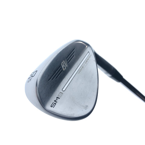Used Titleist SM9 Tour Chrome Gap Wedge / 50.0 Degrees / Wedge Flex