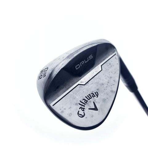 Used Callaway Opus Brushed Chrome Gap Wedge / 50.0 Degrees / Wedge Flex