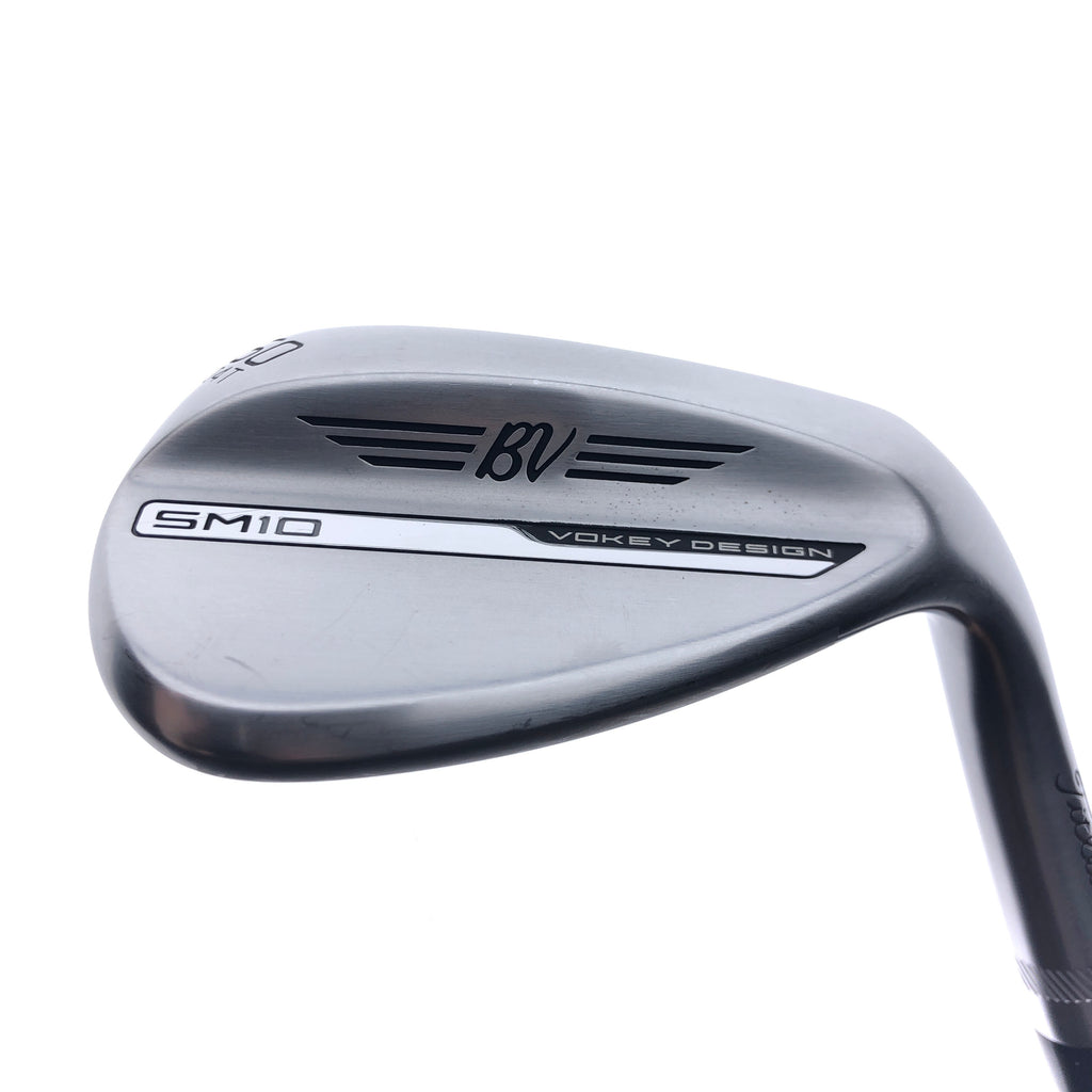 Used Titleist Vokey SM10 Tour Chrome Lob Wedge / 60.0 Degrees / Wedge Flex