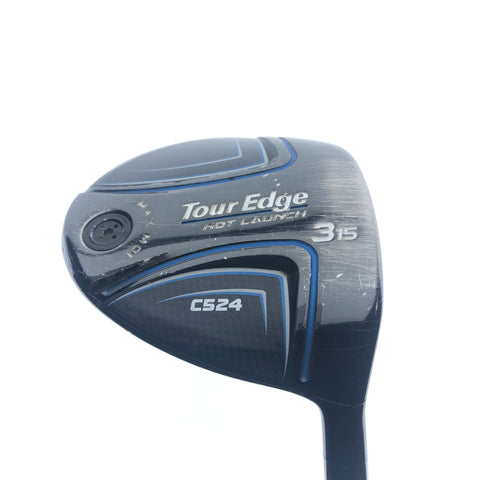 Used Tour Edge Hot Launch C524 3 Fairway Wood / 15.0 Degrees / Stiff Flex