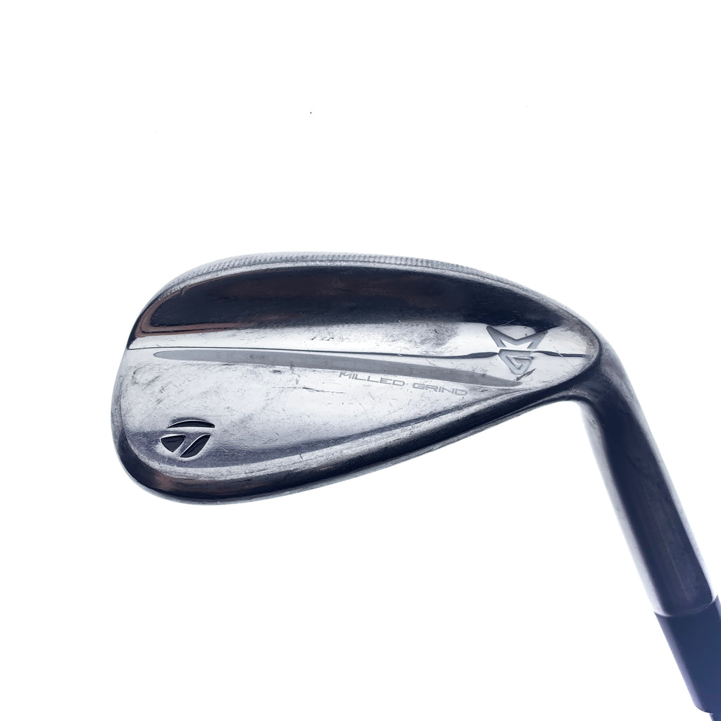 Used TaylorMade Milled Grind Chrome Gap Wedge / 52.0 Degrees / Wedge Flex