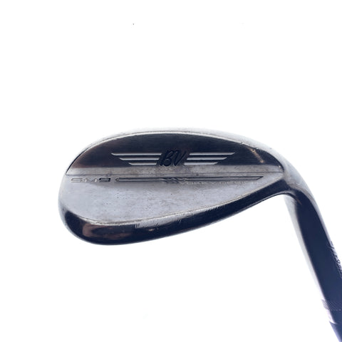Used Titleist SM9 Brushed Steel Lob Wedge / 60.0 Degrees / Wedge Flex