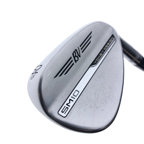 Used Titleist Vokey SM10 Tour Chrome Gap Wedge / 52.0 Degrees / Wedge Flex