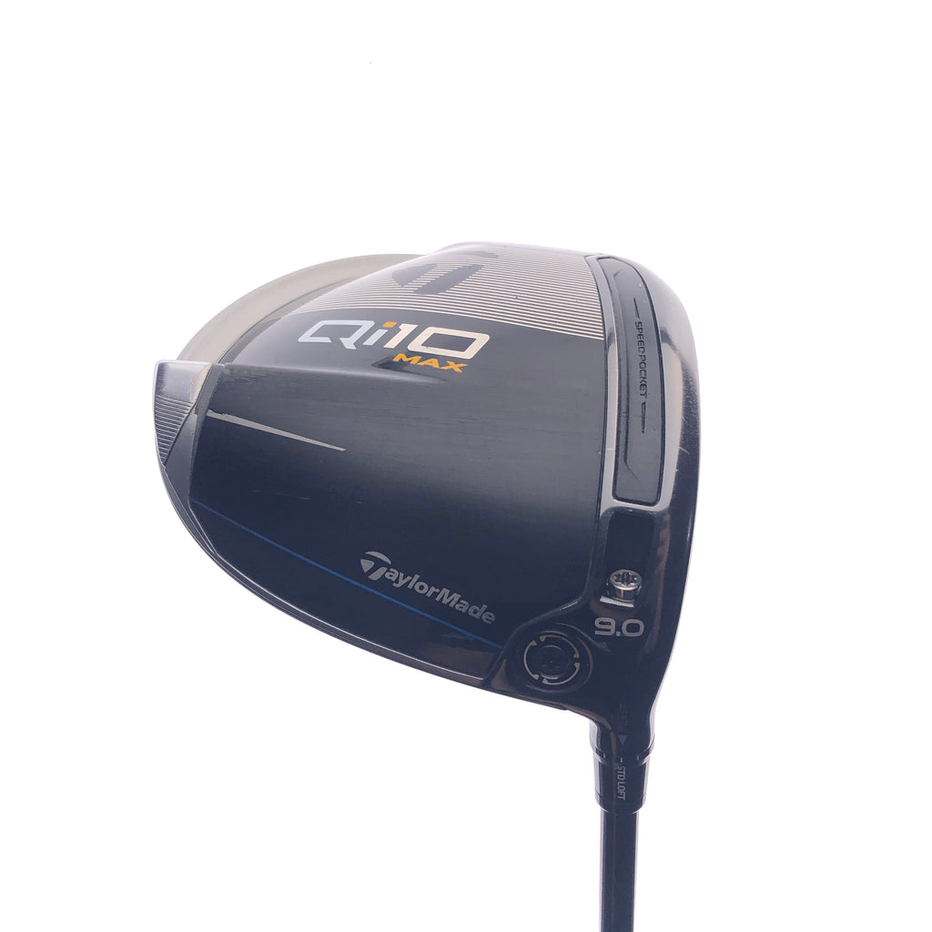 Used TaylorMade Qi10 Max Driver / 10.5 Degrees / Stiff Flex - Replay Golf 