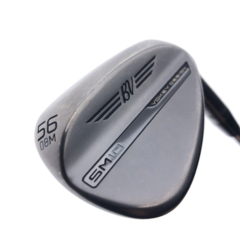 Used Titleist Vokey SM10 Jet Black Sand Wedge / 56.0 Degrees / Wedge Flex