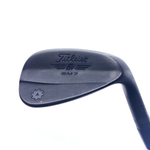 Used Titleist Vokey SM7 Jet Black Gap Wedge / 50.0 Degrees / Wedge Flex
