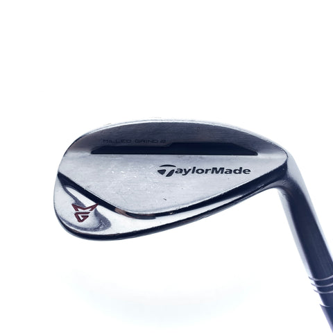 Used TaylorMade Milled Grind 2 Chrome Sand Wedge / 54.0 Degrees / Stiff Flex