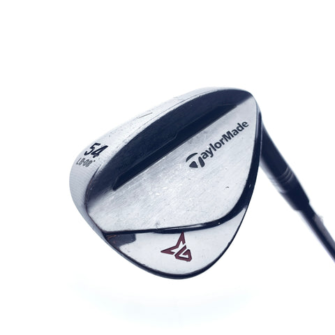 Used TaylorMade Milled Grind 2 Chrome Sand Wedge / 54.0 Degrees / Stiff Flex
