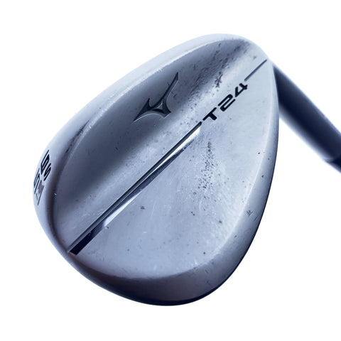 Used Mizuno T24 White Satin Sand Wedge / 56.0 Degrees / X-Stiff Flex