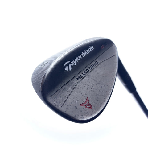 Used TaylorMade Milled Grind Black Sand Wedge / 56.0 Degrees / X-Stiff Flex