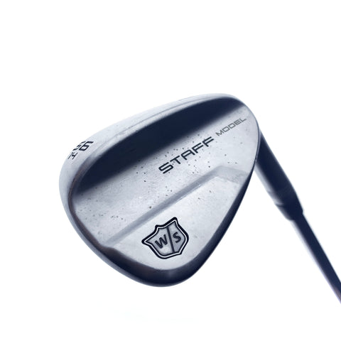 Used Wilson Staff Model Forged Brushed Steel Sand Wedge / 56.0 Deg / Stiff Flex