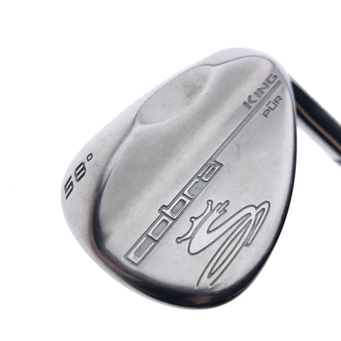 Used Cobra King PUR Lob Wedge / 58.0 Degrees / Stiff Flex