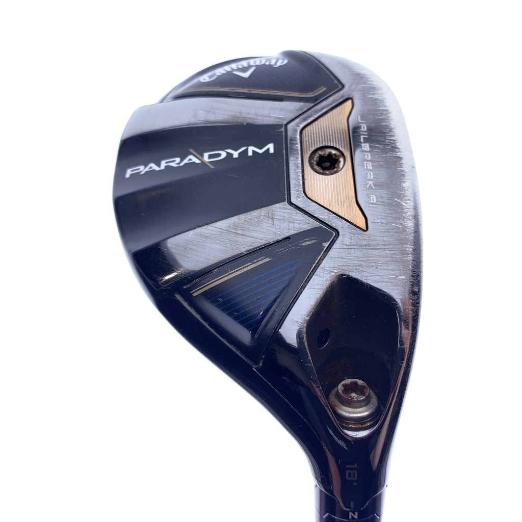 Used Callaway Paradym 3 Hybrid / 18.0 Degrees / Stiff Flex