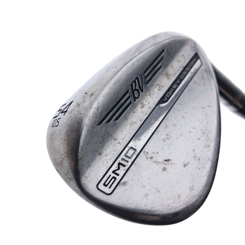 Used Titleist Vokey SM10 Raw Sand Wedge / 54.0 Degrees / Stiff Flex