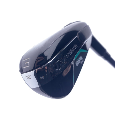 Used TaylorMade GAPR MID 3 Hybrid / 18 Degrees / Stiff Flex