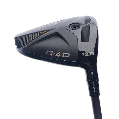 Used TaylorMade Qi4D Driver / 12.0 Degrees / A Flex