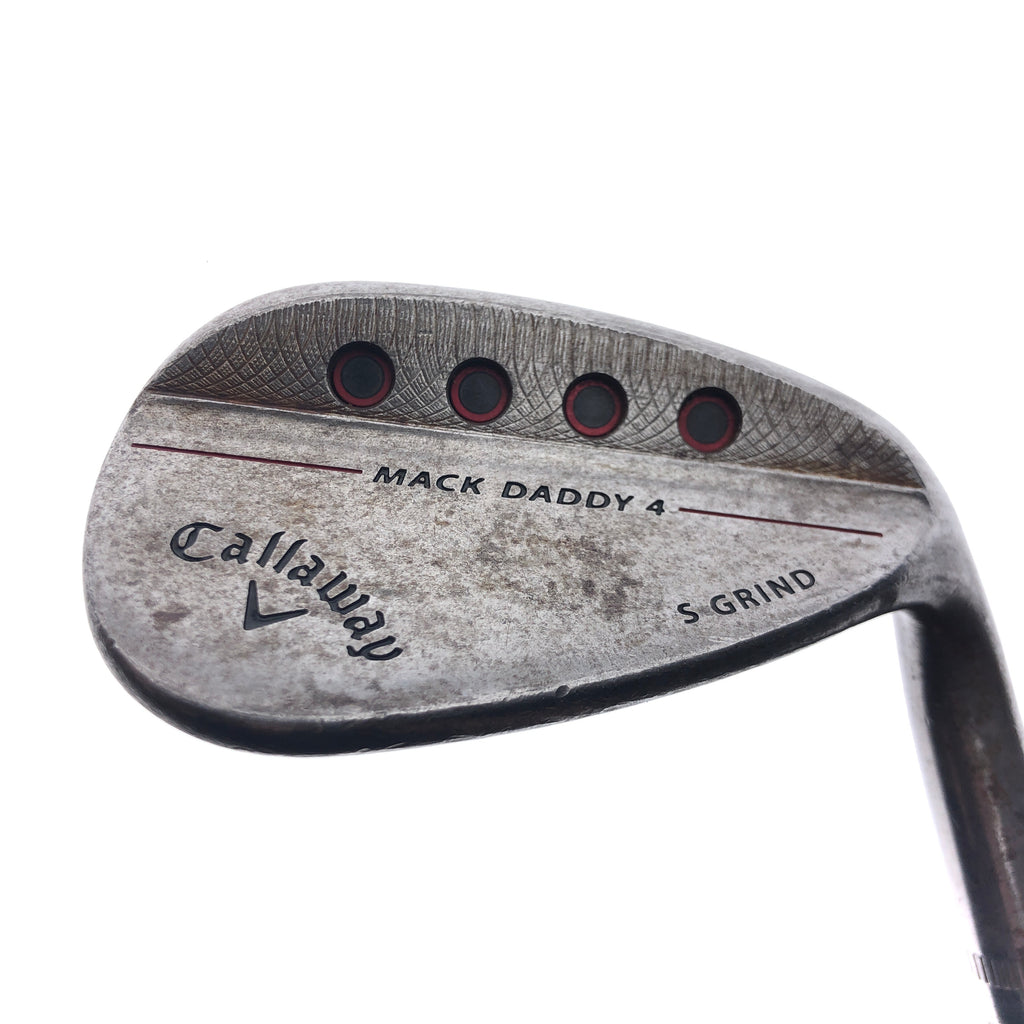 Used Callaway Mack Daddy 4 Raw Gap Wedge / 50.0 Degrees / Regular Flex