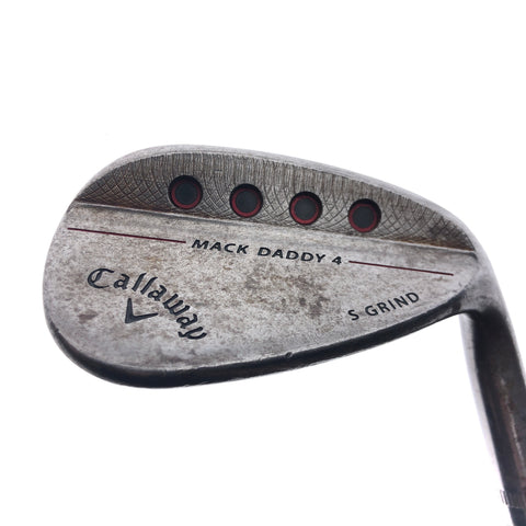 Used Callaway Mack Daddy 4 Raw Gap Wedge / 50.0 Degrees / Regular Flex