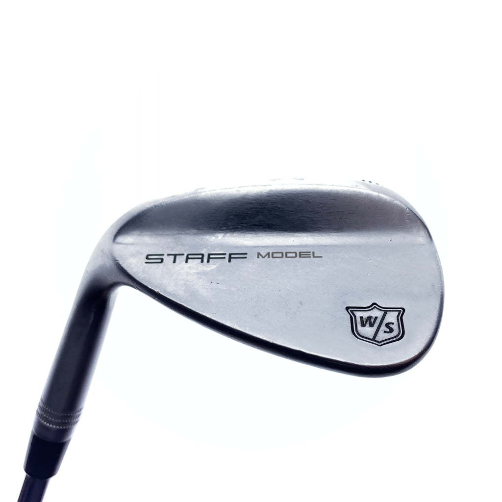 Used Wilson Staff Model Forged Brushed Steel Gap Wedge/52.0 Degrees/Stiff Flex