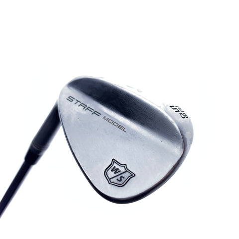 Used Wilson Staff Model Forged Brushed Steel Gap Wedge/52.0 Degrees/Stiff Flex
