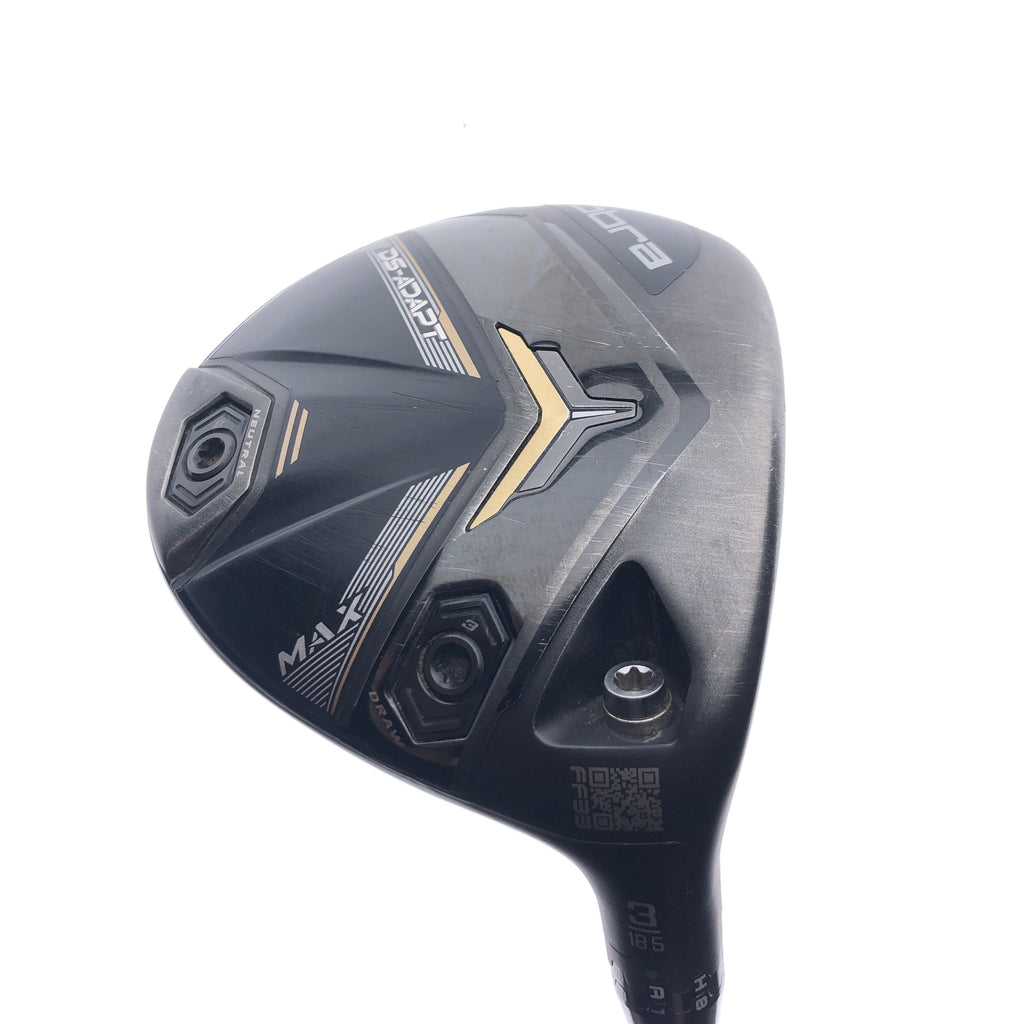 Used Cobra DS Adapt Max 3 Fairway Wood / 18.5 Degrees / Regular Flex