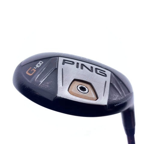 Used Ping G400 4 Hybrid / 22.0 Degrees / Regular Flex