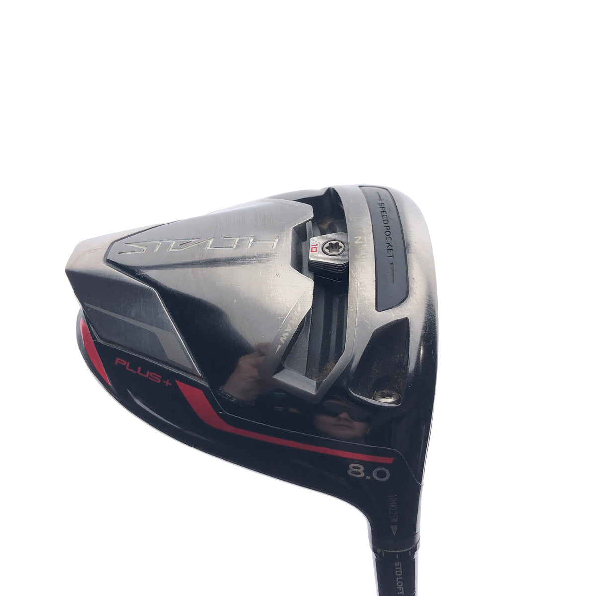 Used TaylorMade Stealth Plus Driver / 8.0 Degrees / Stiff Flex