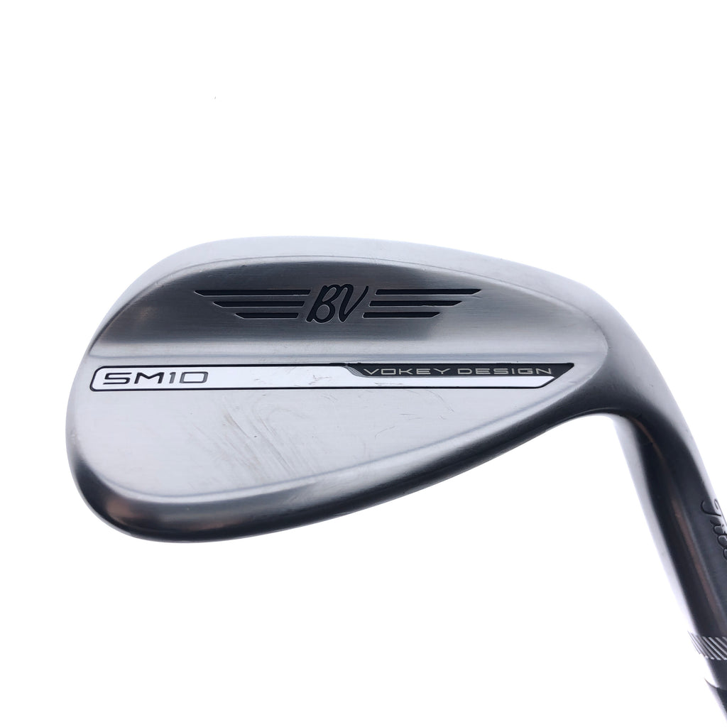 Used Titleist Vokey SM10 Tour Chrome Lob Wedge / 58.0 Degrees / Wedge Flex