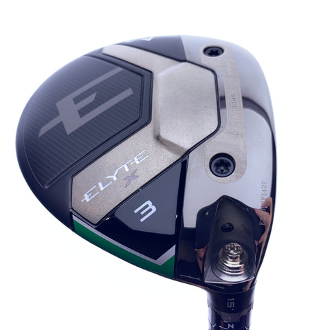 Used Callaway Elyte X 3 Fairway Wood / 15.0 Degrees / Senior Flex