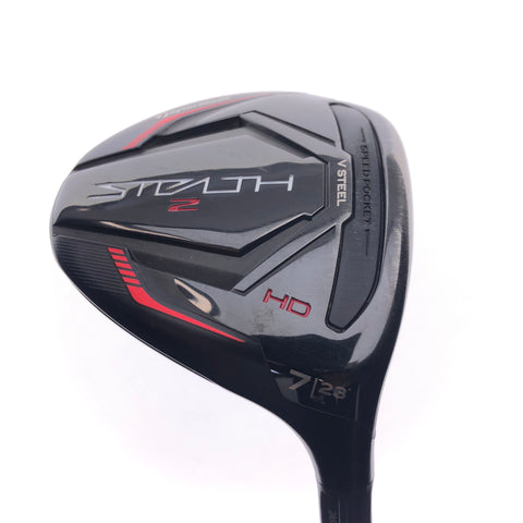 Used TaylorMade Stealth 2 HD 7 Fairway Wood / 23 Degrees / Stiff Flex