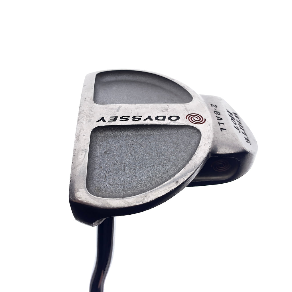 Used Odyssey White Hot 2-Ball Putter / 35.0 Inches / Left-Handed