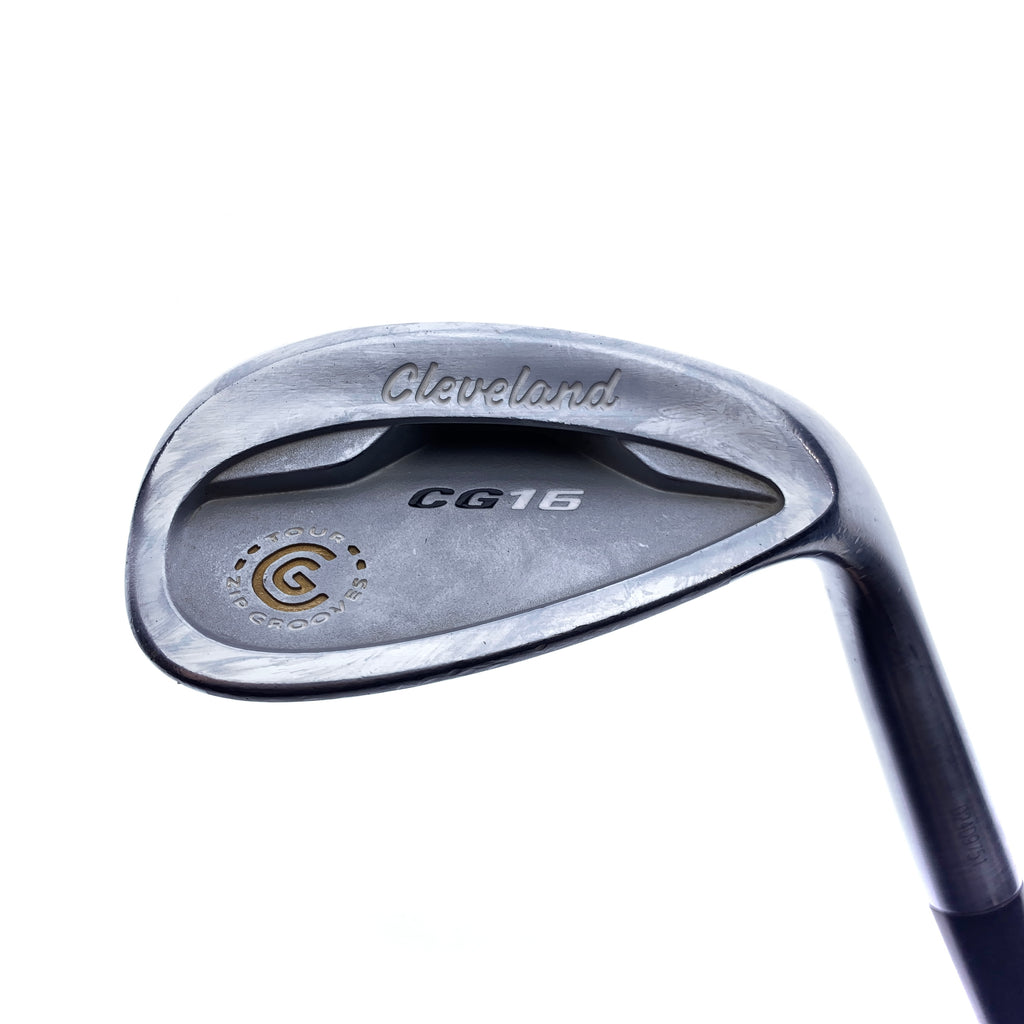 Used Cleveland CG16 Satin Chrome Sand Wedge / 56.0 Degrees / Wedge Flex