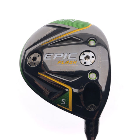 Used TOUR ISSUE Callaway EPIC Flash Sub Zero 5 Fairway Wood / 18 Deg/ Stiff Flex