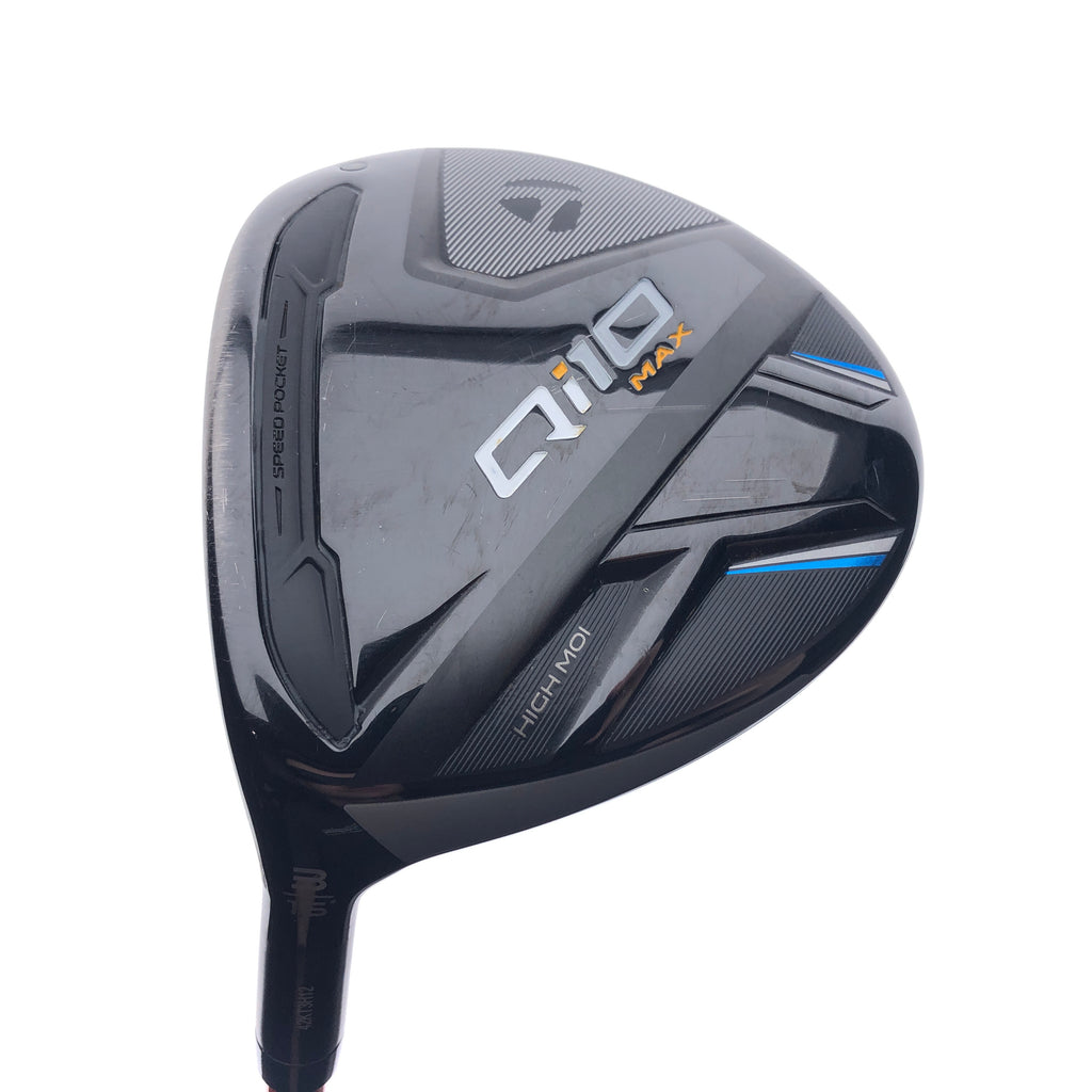 Used TaylorMade Qi10 Max 3 Fairway Wood / 16.0 Degrees / X-Stiff Flex / Left-Ha