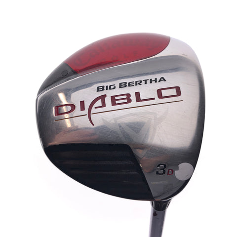 Used Callaway Big Bertha Diablo 3 Fairway Wood / 15 Degrees / Regular Flex