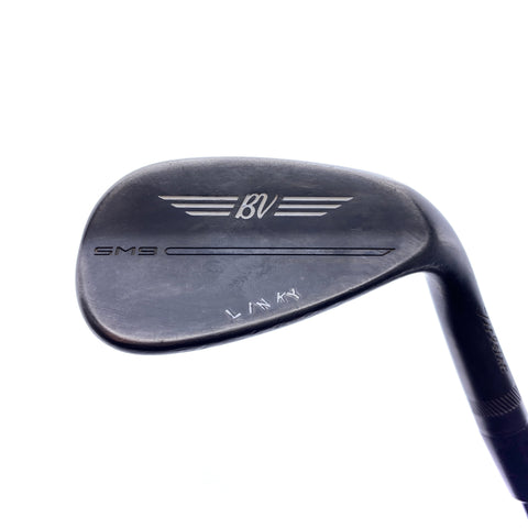 Used Titleist SM9 Jet Black Gap Wedge / 52.0 Degrees / Wedge Flex