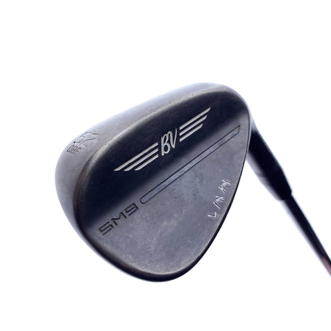 Used Titleist SM9 Jet Black Gap Wedge / 52.0 Degrees / Wedge Flex