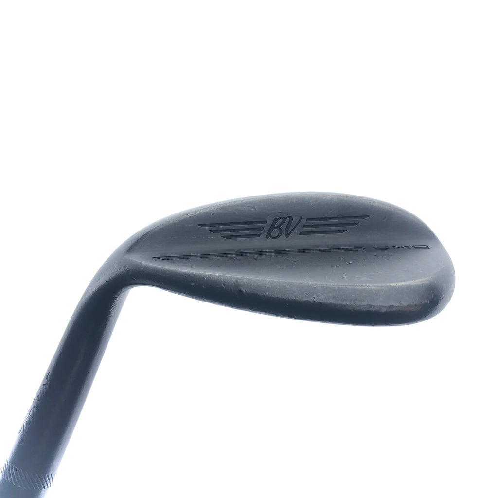 Used Titleist SM9 Jet Black Lob Wedge / 60.0 Degrees / Stiff Flex / Left-Handed